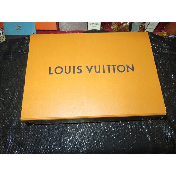 Louis Vuitton LV Large Empty Storage Box 12 long X 9 wide X 5 high - Picture 1 of 8